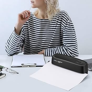 Amazon.co.jp: Frifreego 電動穴あけパンチ 3穴 20枚 省力 自動 穴径